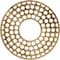 Ekena Millwork Fink Architectural Grade PVC Pierced Ceiling Medallion, Antiqued Bronze, 24"OD x 8 3/4"ID x 3/4"P CMPP24FFABZ - alternate 1